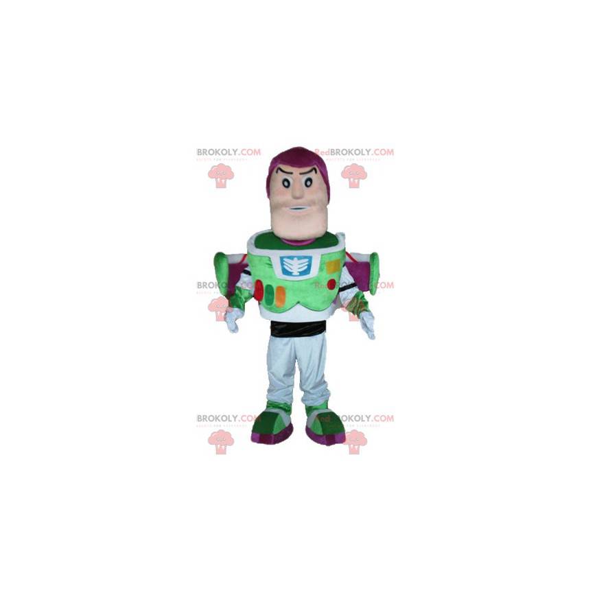 Mascote Buzz Lightyear, personagem famoso de Toy Story -