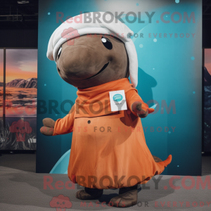 Postava maskota Rust Whale...