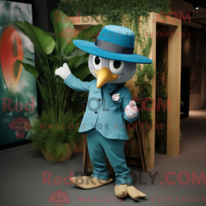 Teal Arrow Of Love mascot...