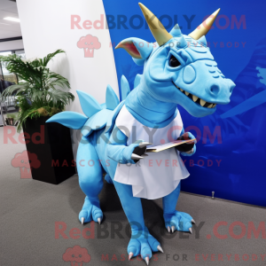 Sky Blue Triceratops...