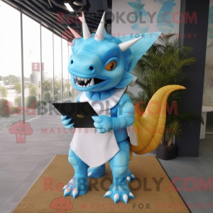 Sky Blue Triceratops...