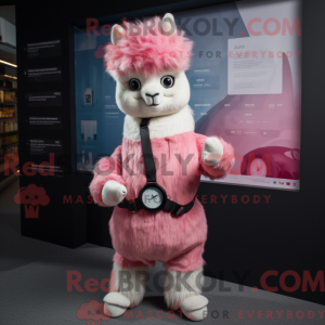Costume mascotte d alpaga...