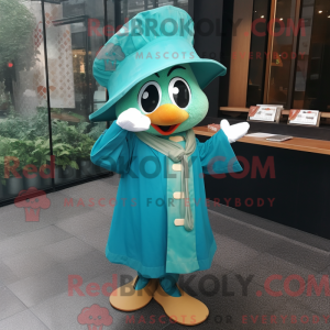 Teal Fried Rice mascot...