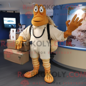 Cream Lobster Bisque mascot...