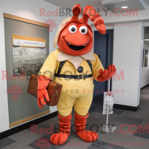 Cream Lobster Bisque maskot...