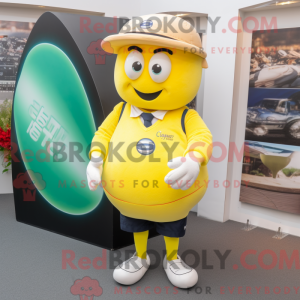 Lemon Yellow Rugby Ball...