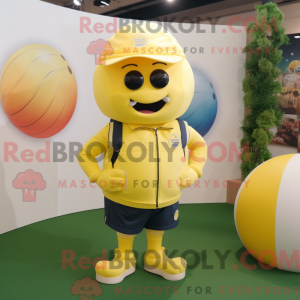 Lemon Yellow Rugby Ball...