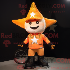 Peach Starfish mascot...