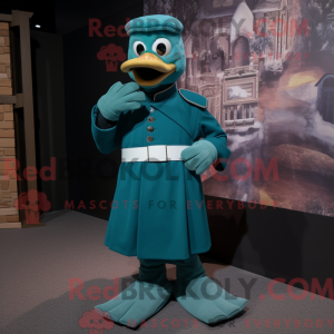 Disfraz de mascota Teal...