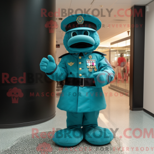 Costume mascotte de soldat...
