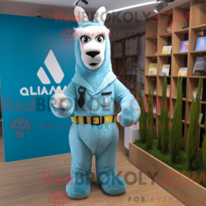 Costume de mascotte de lama...