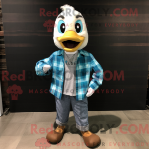 Teal Swans mascottekostuum...