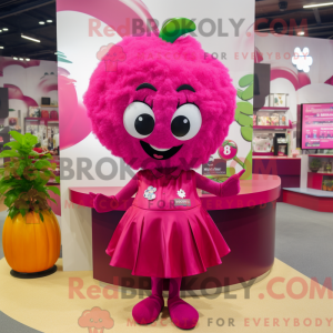 Disfraz de mascota Magenta...