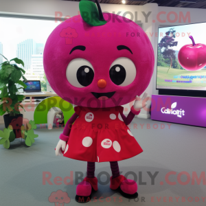 Disfraz de mascota Magenta...