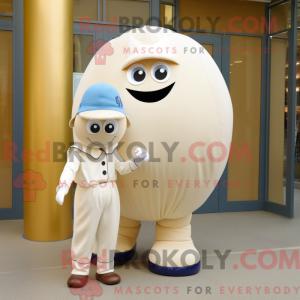 Cream Human Cannon Ball...