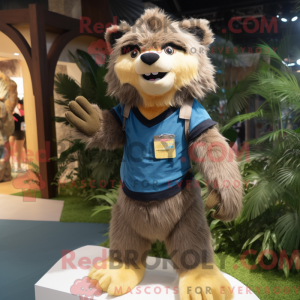 Disfraz de mascota del oso...