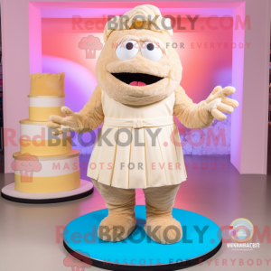Beige Wedding Cake...