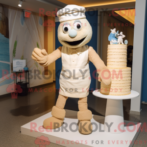 Costume mascotte de gâteau...