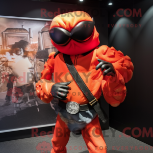 Crab mascot costume...
