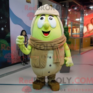 Olive Potato maskot kostyme...