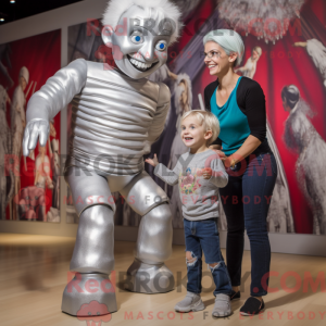 Silver Acrobat mascot...