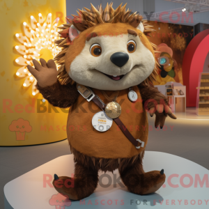 Maskotka Rust Hedgehog jest...