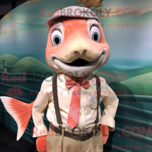 Lakse maskot kostume...