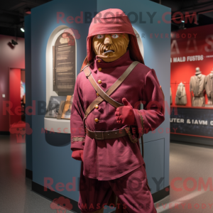 Maroon Civil War Soldier...
