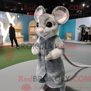 Gray Dormouse mascot...