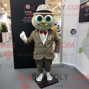 Olive Oyster maskot kostume...