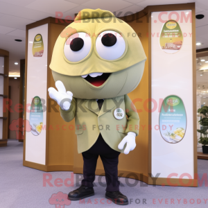 Olive Oyster maskot kostume...