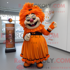 Oranje boze clown...
