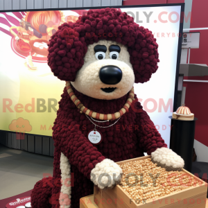 Personaggio mascotte Maroon...