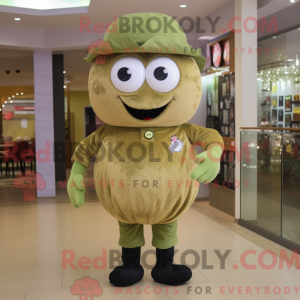 Oliven Cupcake maskot...