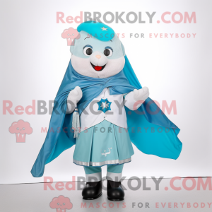 Sky Blue Irish Flag mascot...
