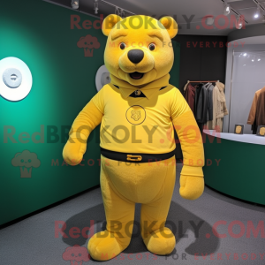 Disfraz de mascota del oso...