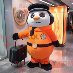 Personaggio mascotte Orange...