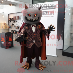 Rust Vampyr maskot kostume...