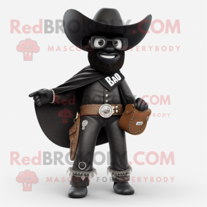 Black Cowboy mascotte...