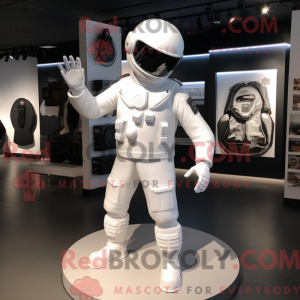 White Soldier mascot...