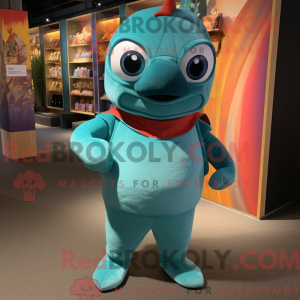 Postava maskota Teal...