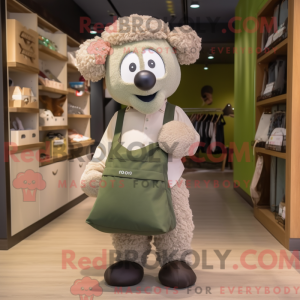 Máscara Olive Sheep com...