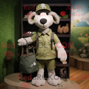 Máscara Olive Sheep com...
