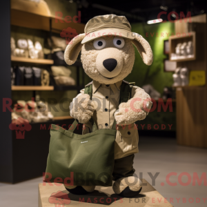 Máscara Olive Sheep com...