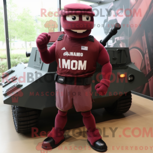 Disfraz de mascota Maroon...