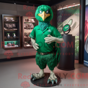 Forest Green Vulture maskot...