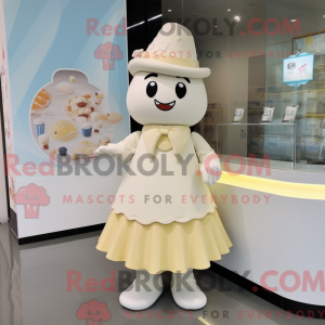 Cream Ice mascot costume...