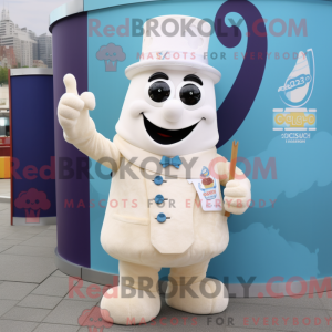 Cream Ice mascot costume...
