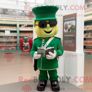 Green British Royal Guard...