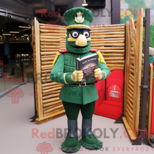 Green British Royal Guard...